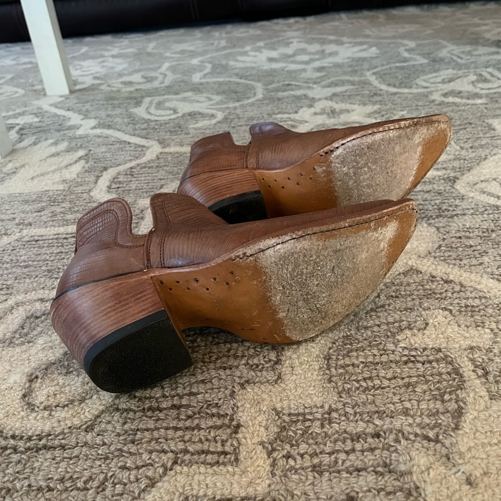 Ariat | Dixon Brown Leather Ankle Boots 8.5 - Picture 5 of 11